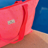 Drops Coral Fluor Medium Travel Bag