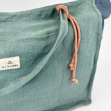 Green Linen <tc>Pack</tc> Medium Bag + <tc>Toiletry Bag</tc>