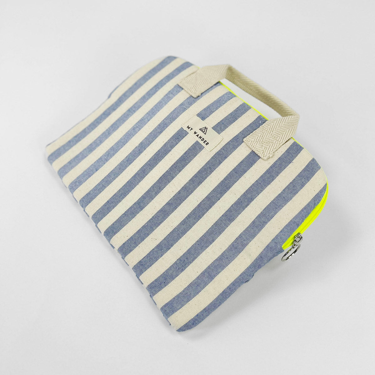Navy Stripes Laptop Sleeve