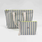 <tc>Pack</tc> Navy Shopper Bag + <tc>Toiletry Bag</tc>