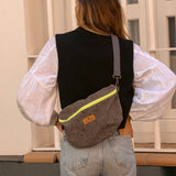 Drops Gray Shoulder Bag Fanny Pack