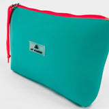 Turquoise Neoprene Handbag