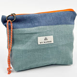 Green Linen <tc>Pack</tc> Medium Bag + <tc>Toiletry Bag</tc>