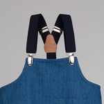 Denim Peto de Gateo Bebé